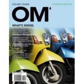 OM 4 (with Review Cards and Decision Sciences & Operations Management CourseMate with eBook Printed Access Card) - Collier, David Alan, Evans, James R.