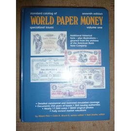 Standard Catalog of World Paper Money - Albert Pick