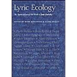 Lyric Ecology: An Appreciation of the Work of Jan Zwicky - Mark Dickinson