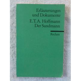 Erläuterungen und Dokumente zu E.T.A. Hoffmann: Der Sandmann (Reclams Universal-Bibliothek)