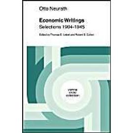 Economic Writings - Otto Neurath