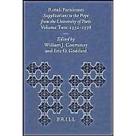 Rotuli Parisienses: Supplications to the Pope from the University of Paris, Volume II: 1352-1378 - William J. Courtenay
