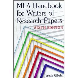MLA Handbook for Writers of Research Papers (Sixth Edition Large Print) - Joseph Gibaldi