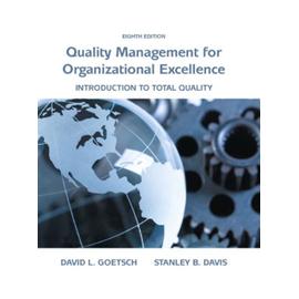Quality Management for Organizational Excellence - David L. Goetsch