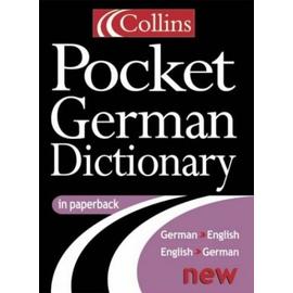 Collins Pocket German Dictionary: German-English, English-German - -