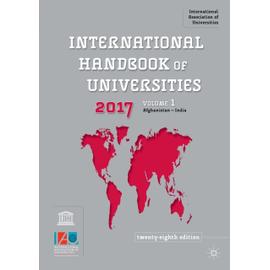 International Handbook of Universities 2017 - Collectif