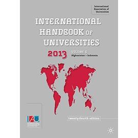International Handbook of Universities - Collectif
