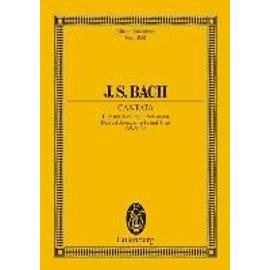 Kantate 032 Liebster Jesu Mei / Conducteur de poche - Johann Sebastian Bach