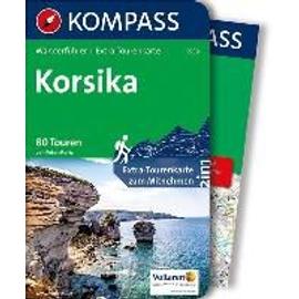 KOMPASS Wanderführer Korsika, 80 Touren - Peter Mertz