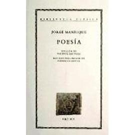 Manrique, J: Poesía