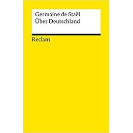 Über Deutschland - Germaine De Staël