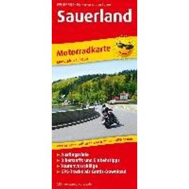 Motorradkarte Sauerland