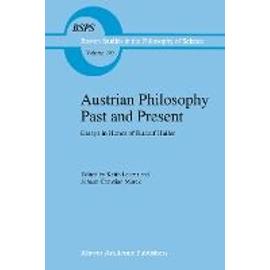 Austrian Philosophy Past and Present - Johann Christian Marek