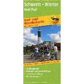 Rad- und Wanderkarte Schwerin - Wismar, Insel Poel