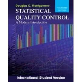 Statistical Quality Control - Douglas C. Montgomery