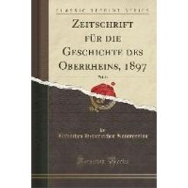Kommission, B: Zeitschrift für die Geschichte des Oberrheins