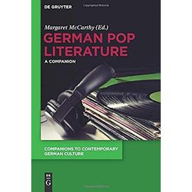 German Pop Literature - Margaret Mccarthy