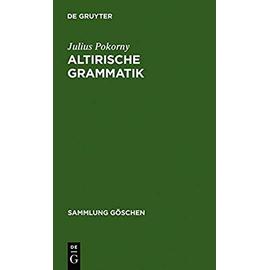 Altirische Grammatik - Julius Pokorny