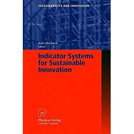 Indicator Systems for Sustainable Innovation - Jens Horbach