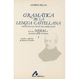 GRAMATICA DE LA LENGUA CASTELLANA. VOL 2 - Andr?S Bello