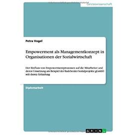 Empowerment als Managementkonzept in Organisationen der Sozialwirtschaft - Petra Vogel