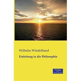 Einleitung in die Philosophie - Wilhelm Windelband