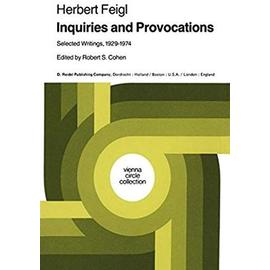 Inquiries and Provocations - Herbert Feigl