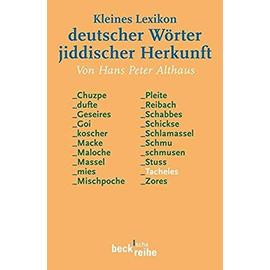 Althaus: Lexikon dtsch./jiddisch