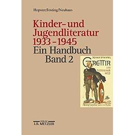 Kinder- und Jugendliteratur 1933-1945 - Collectif