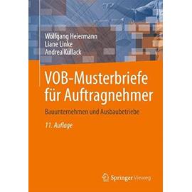 Heiermann: VOB-Musterbriefe f. Auftragnehmer
