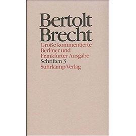 Werke. Große kommentierte Berliner und Frankfurter Ausgabe. 30 Bände (in 32 Teilbänden) und ein Registerband - Brecht Bertolt