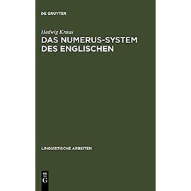 Das Numerus-System des Englischen - Hedwig Kraus