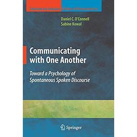 Communicating with One Another - Sabine Kowal