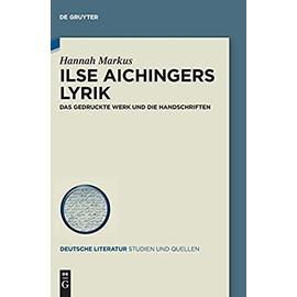Ilse Aichingers Lyrik - Hannah Markus