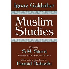 Muslim Studies - Ignaz Goldziher