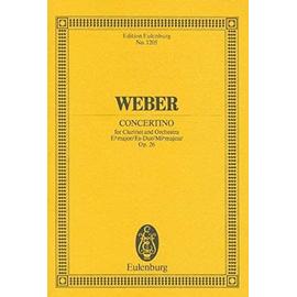 Concertino Es Op.26 / Conducteur de poche - Carl Maria Von Weber