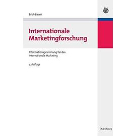 Internationale Marketingforschung - Erich Bauer
