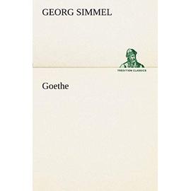 Goethe - Simmel Georg