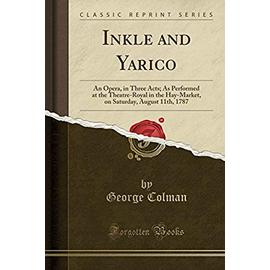 Colman, G: Inkle and Yarico