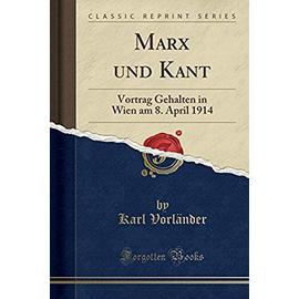 Vorl¿er, K: Marx und Kant