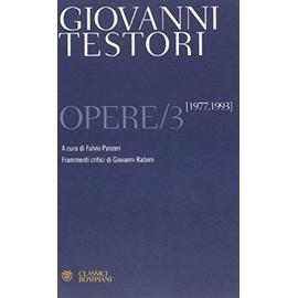 Opere - Giovanni Testori