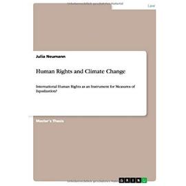 Human Rights and Climate Change - Julia Neumann