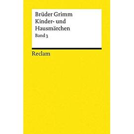 Kinder- und Hausmärchen III - Jakob Grimm
