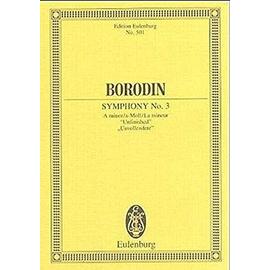 Symphony No. 3 A minor / Conducteur de poche - Alexander Porfiryevich Borodin
