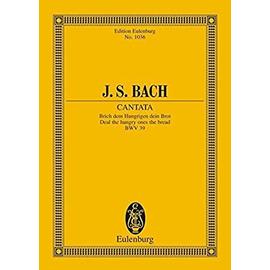 Kantate 039 Brich Dem Hungrig / Conducteur de poche - Johann Sebastian Bach