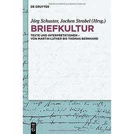 Briefkultur - Jochen Strobel