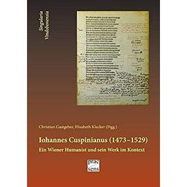 Iohannes Cuspinianus (1473-1529) - Christian Gastgeber