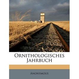 Ornithologisches Jahrbuch - Anonymous