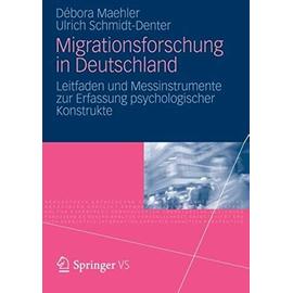 Migrationsforschung in Deutschland - Ulrich Schmidt-Denter