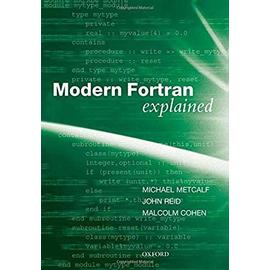 Modern FORTRAN Explained - Collectif